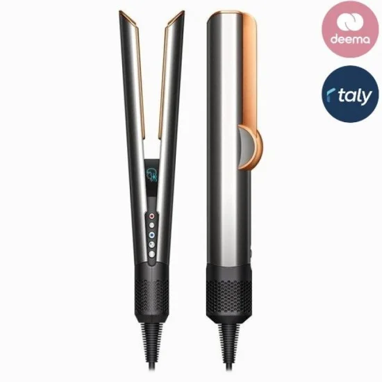 Dyson AirStreet Hair Straightener with Air Straightening Technology – Nickel and Copper